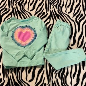 Cat and Jack sweat set 5T